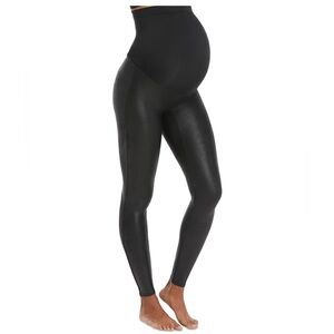 Spanx Mama Maternity Faux Leather Leggings